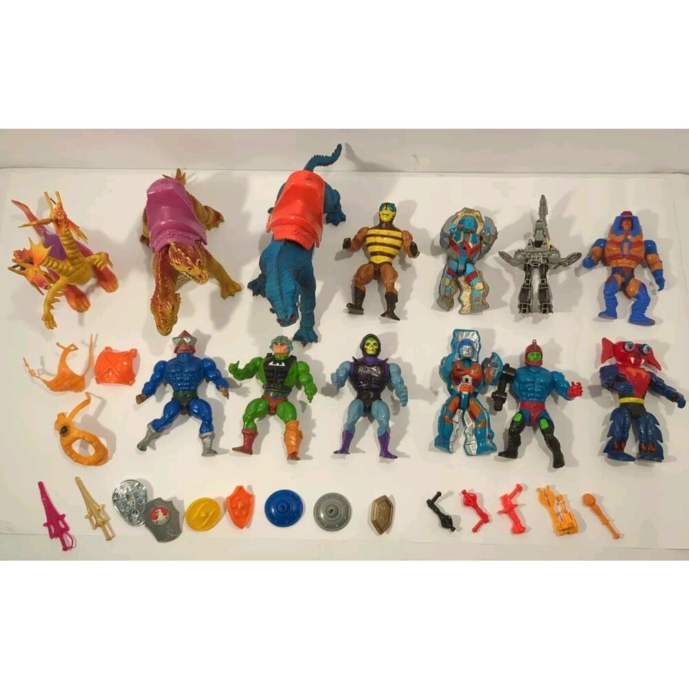 Vintage Masters Of The Universe Lot - Action Figure Lot - 1980's MOTU And Others